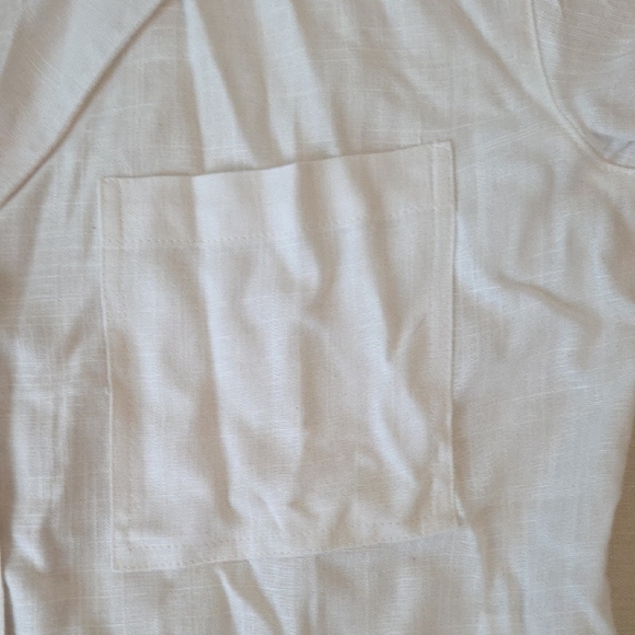 White Short Sleeve Women's Shirt - Picture 5 of 7